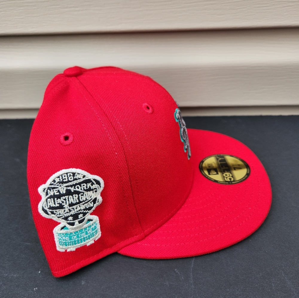 NEW YORK METS 1964 ALL STAR GAME59FIFTY NEW ERA FITTED HAT 7 3/4 - Picture 2 of 5